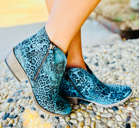 Gypsy Jazz Holly Shoes in Turquoise